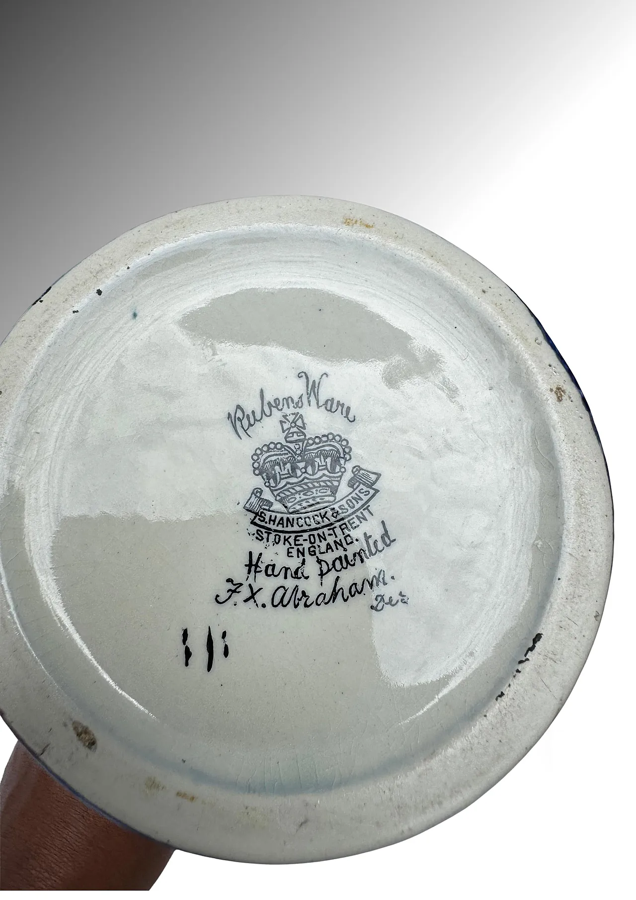 J. Hancock & Sons Rubens Ware, set di vasellame d'arte anni '30 12