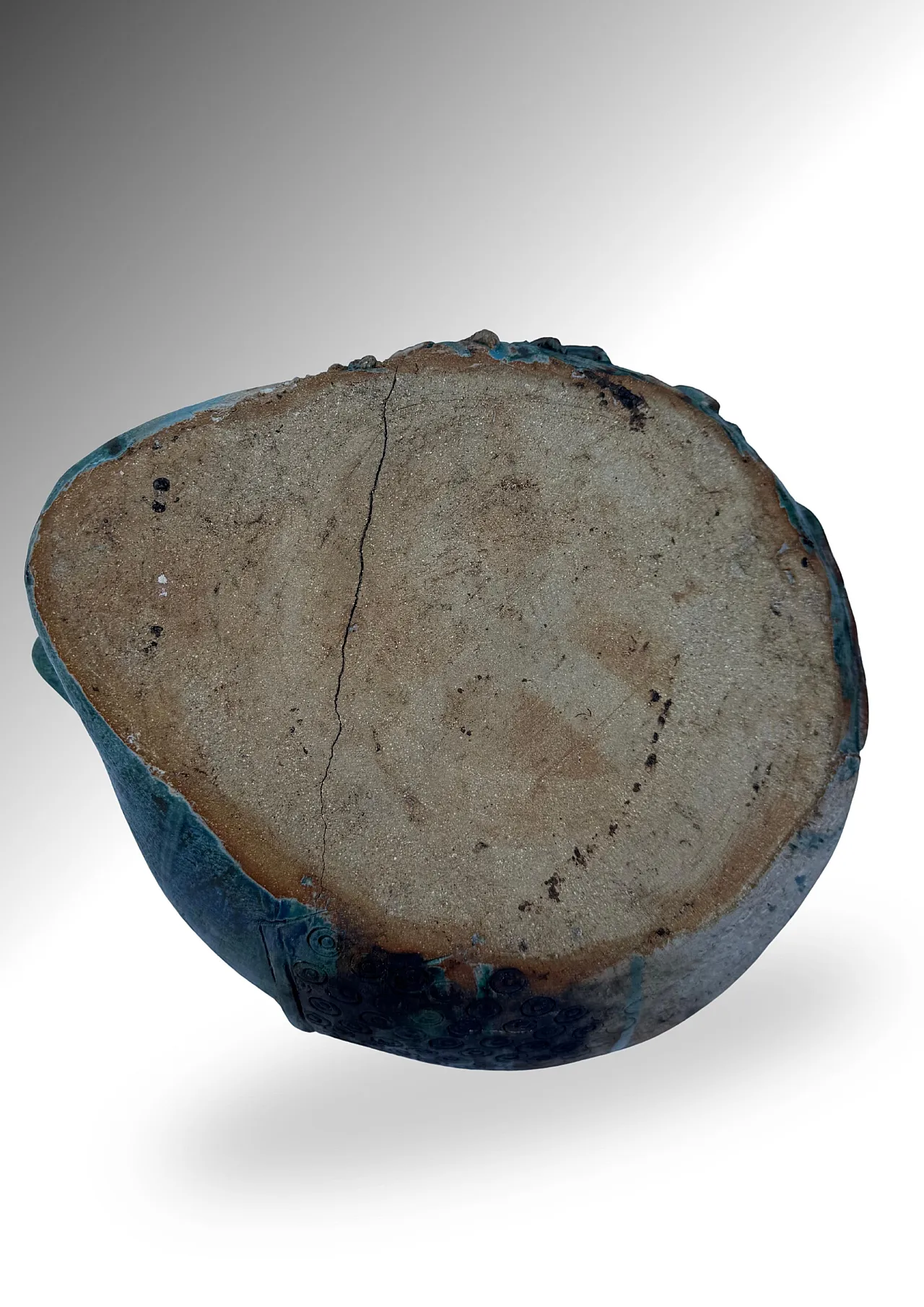 MARYLYN HYDE, vaso scultoreo in ceramica gres, anni '70 15