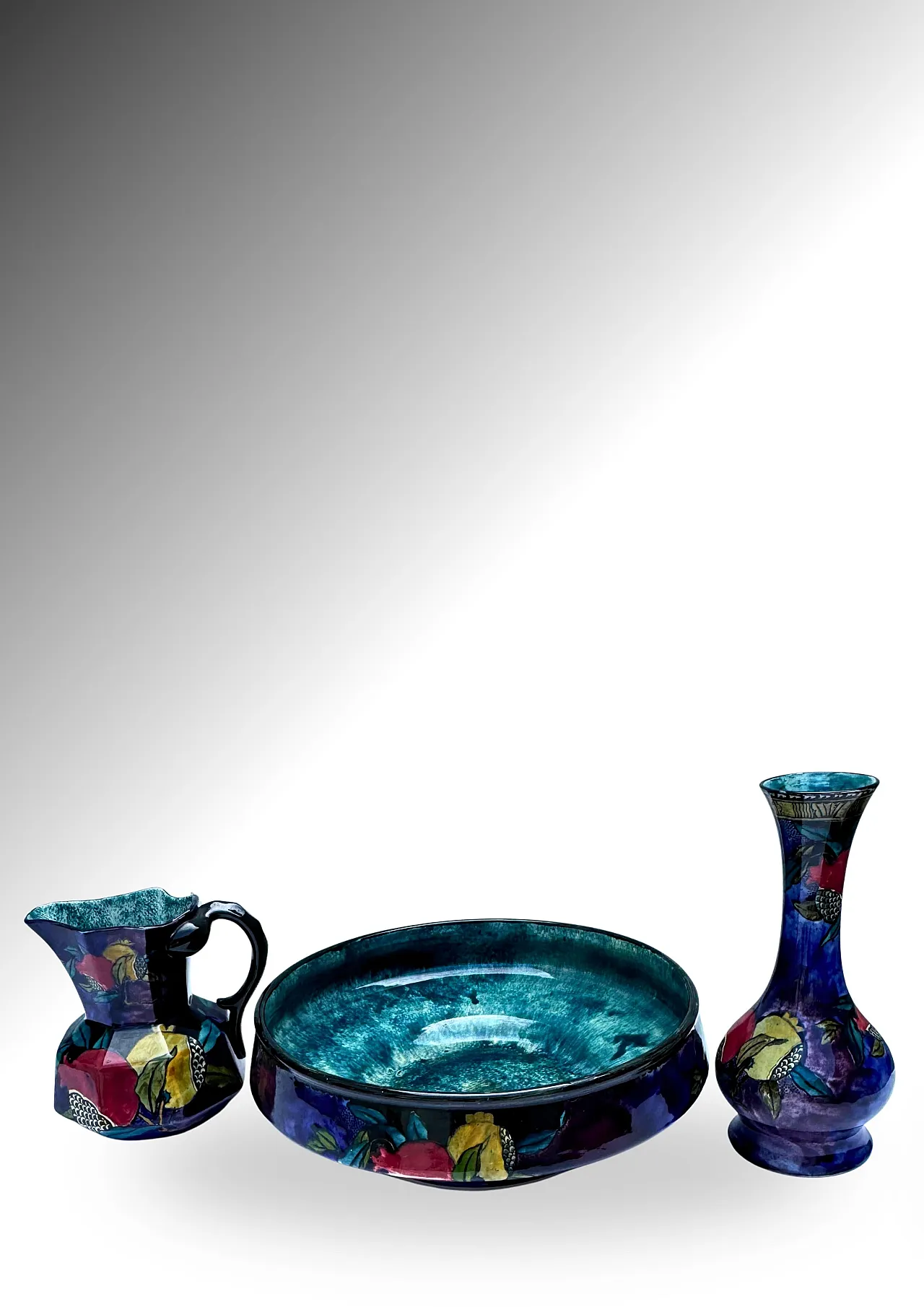 J. Hancock & Sons Rubens Ware, set di vasellame d'arte anni '30 16