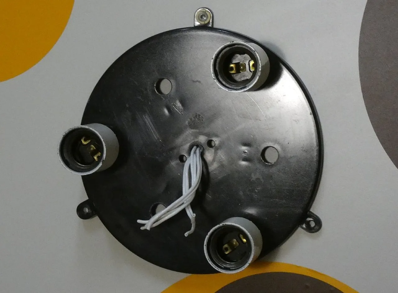 Lampada da soffitto Triteti di Vico Magistretti per Artemide, anni '60 8