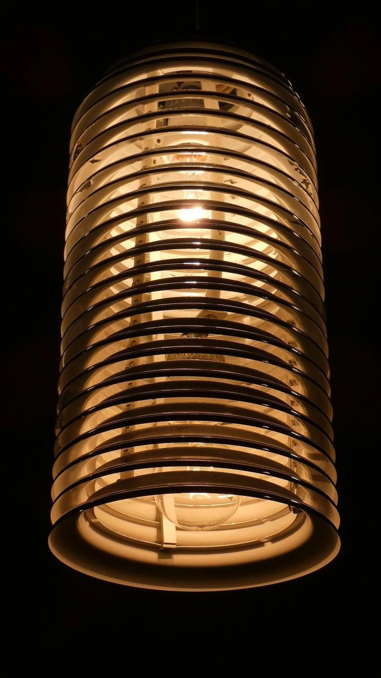Coppia di lampade Saturno di K.Motozawa per Staff Leuchten, anni '70 19