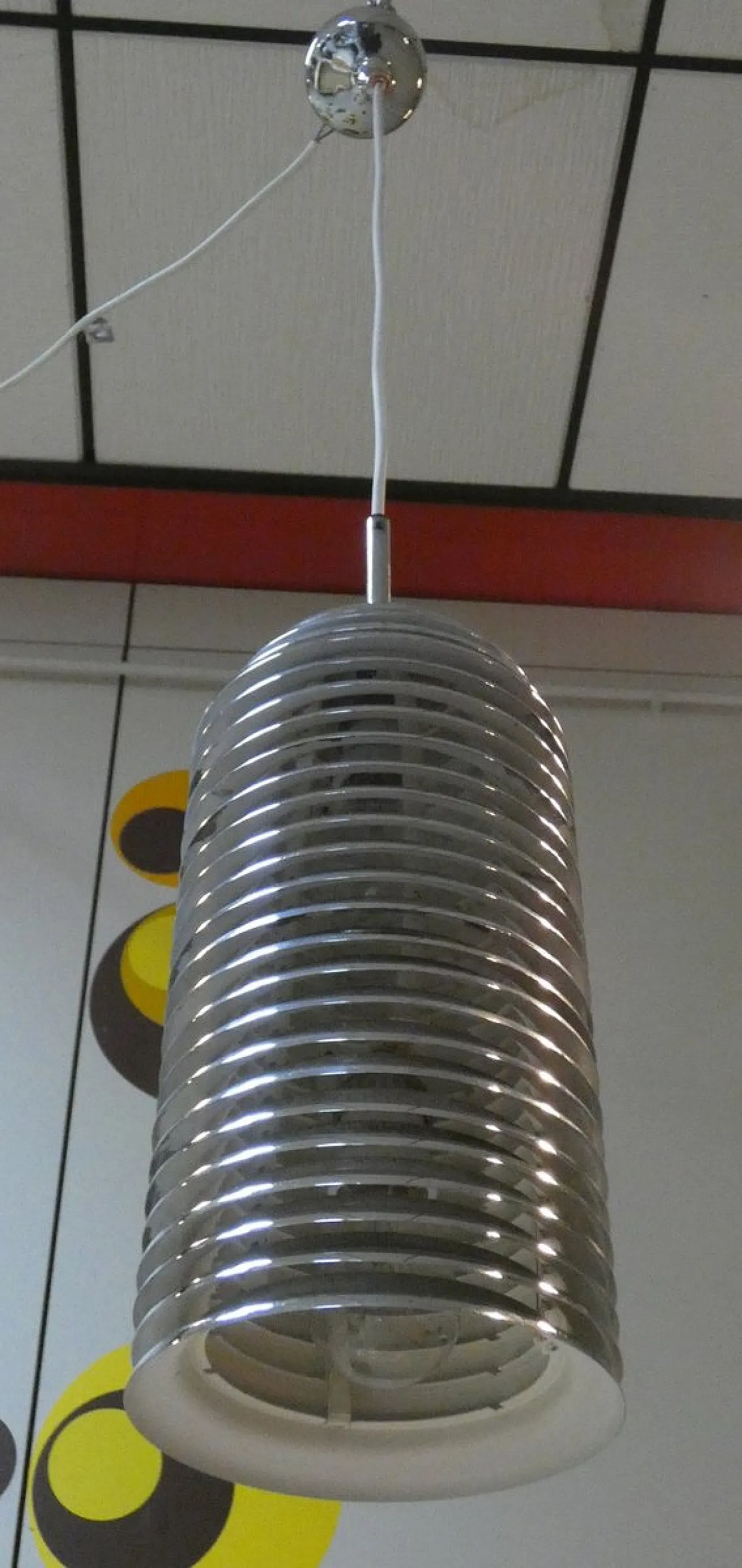 Coppia di lampade Saturno di K.Motozawa per Staff Leuchten, anni '70 20