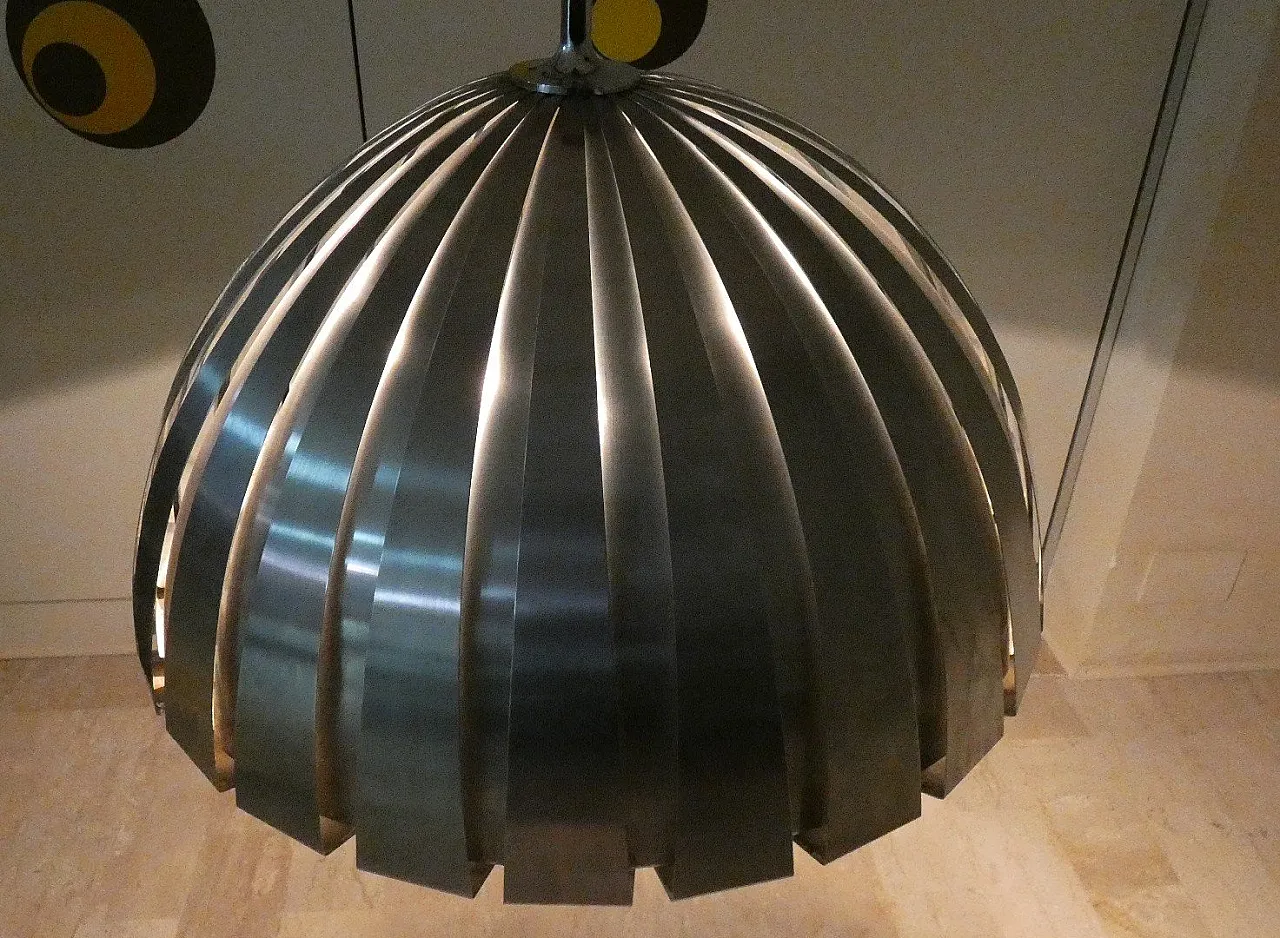 Lampada a sospensione Calotta di Elio Martinelli per Martinelli Luce, Italia, anni '70 5