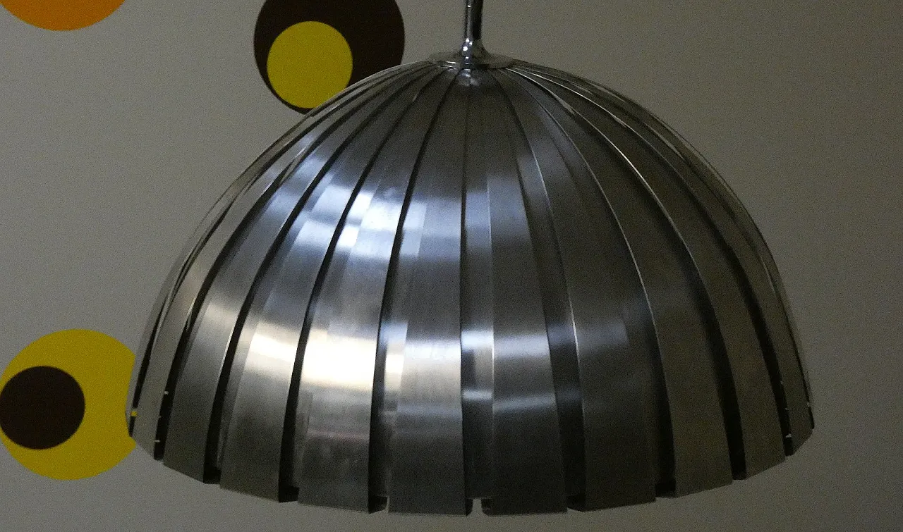 Lampada a sospensione Calotta di Elio Martinelli per Martinelli Luce, Italia, anni '70 6