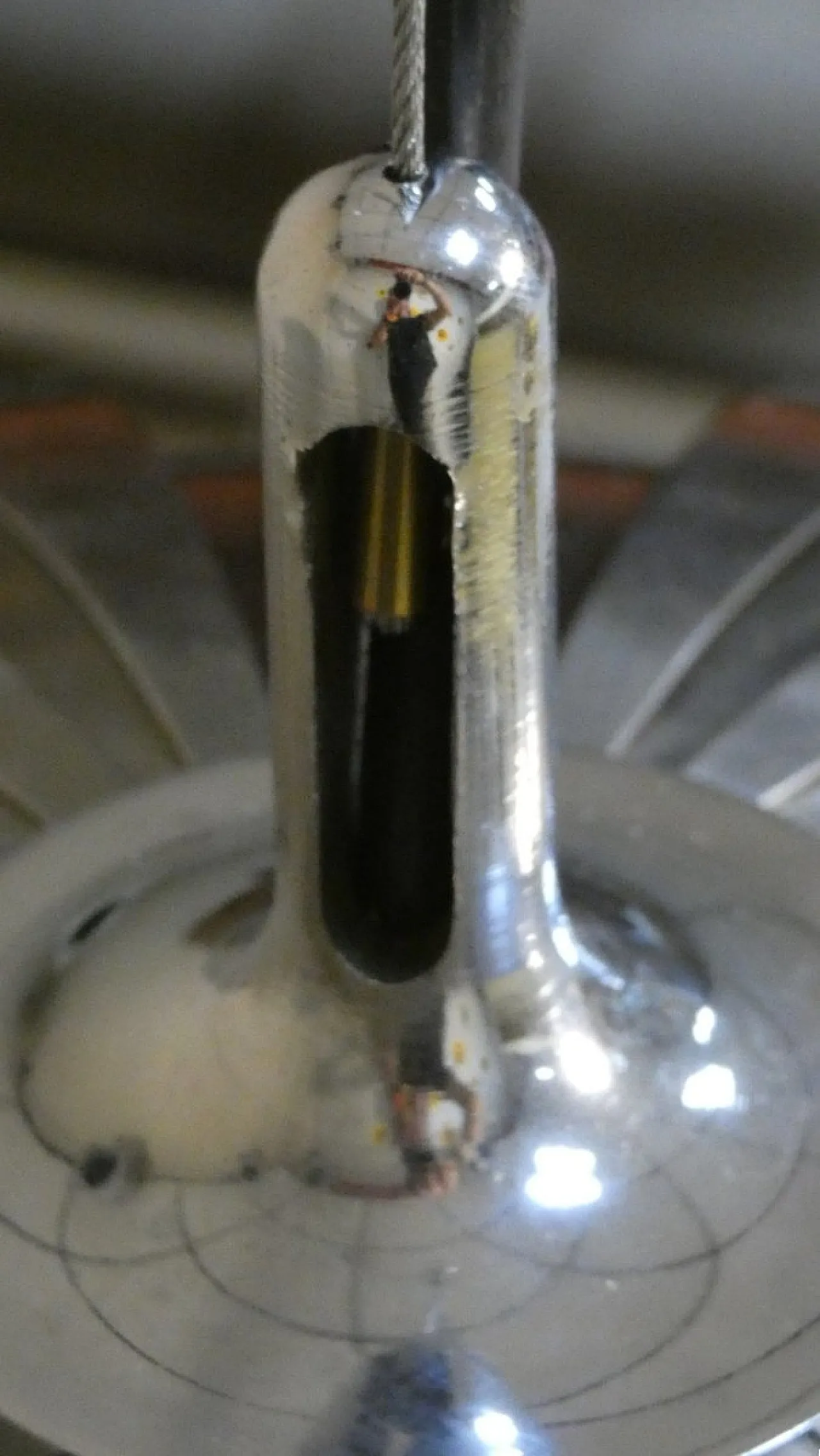 Lampada a sospensione Calotta di Elio Martinelli per Martinelli Luce, Italia, anni '70 13