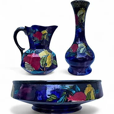J. Hancock & Sons Rubens Ware, set di vasellame d'arte anni '30