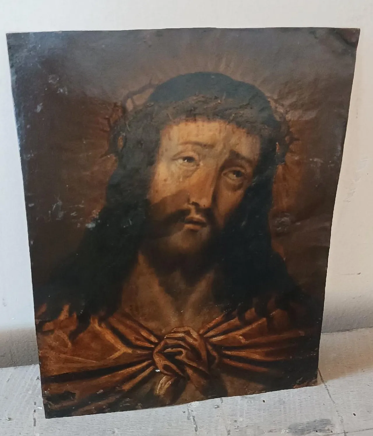 Christ Ecce Homo, painted on copper, 17th century 2