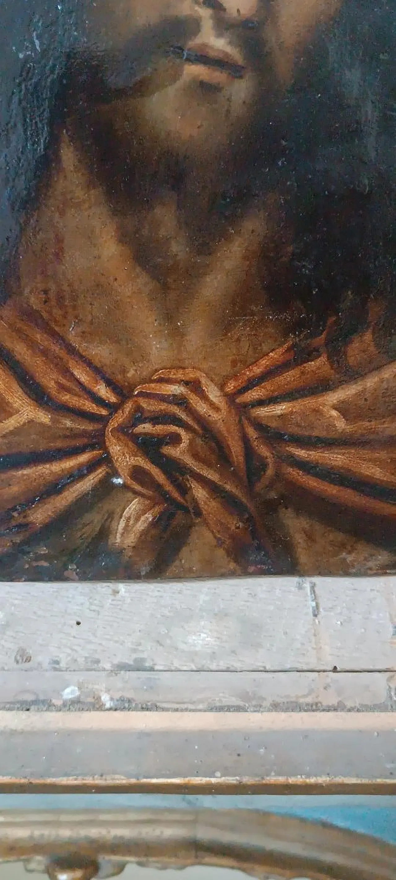 Christ Ecce Homo, painted on copper, 17th century 5