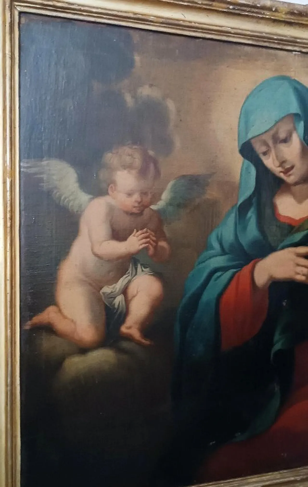 Virgin in Mourning, oil on canvas, 18th century 7