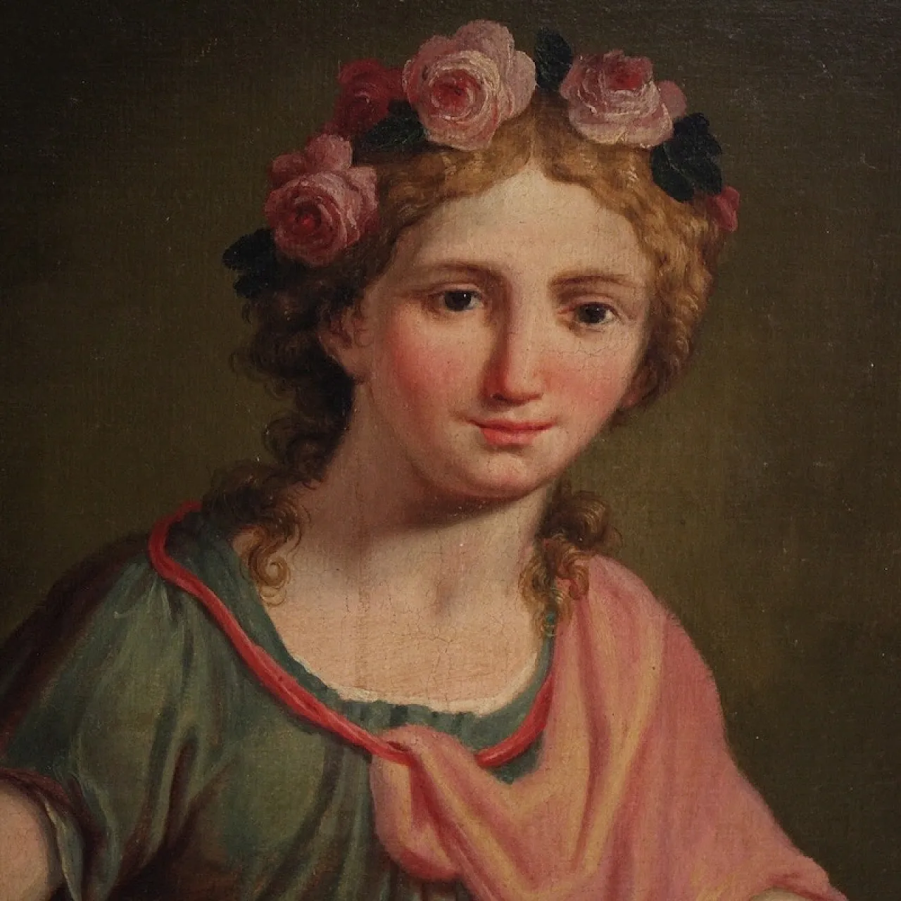 Quadro neoclassico l’Aurora che spegne la notura, '800 7