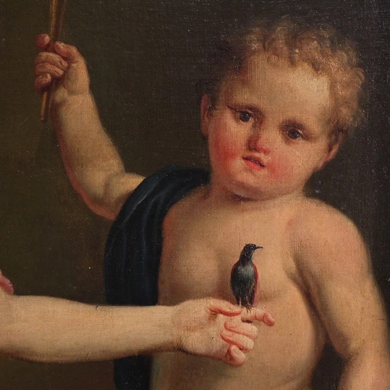Quadro neoclassico l’Aurora che spegne la notura, '800 11