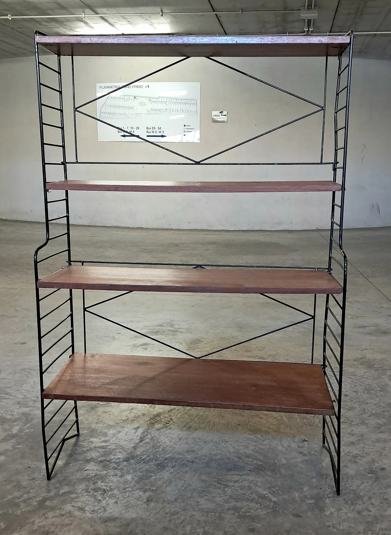 String bookcase, 70s 2