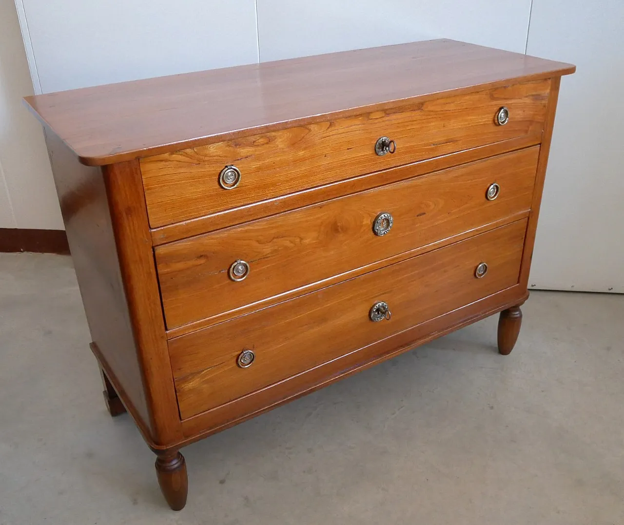 Dresser in antique solid elm, Mid 19th century 2