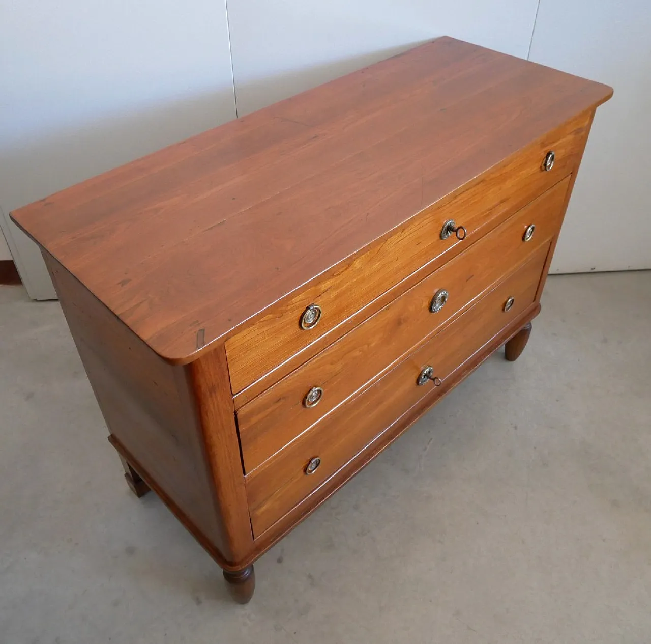 Dresser in antique solid elm, Mid 19th century 12