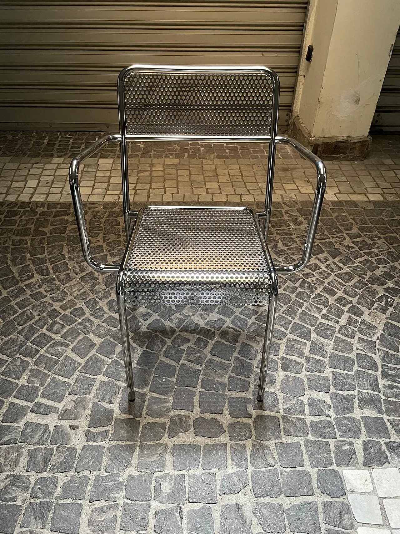 4 steel chairs, 90s 9