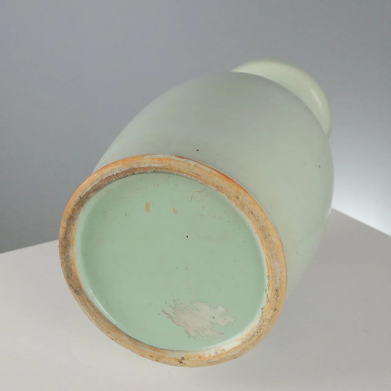 Celadon porcelain vase, 20th century 8