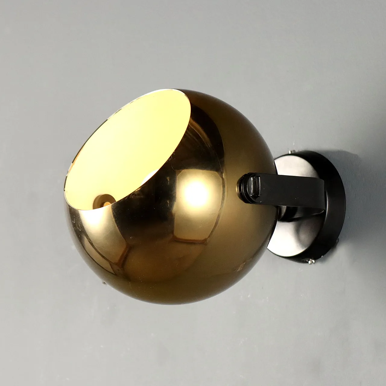 Adjustable wall lamp, 1960s 3