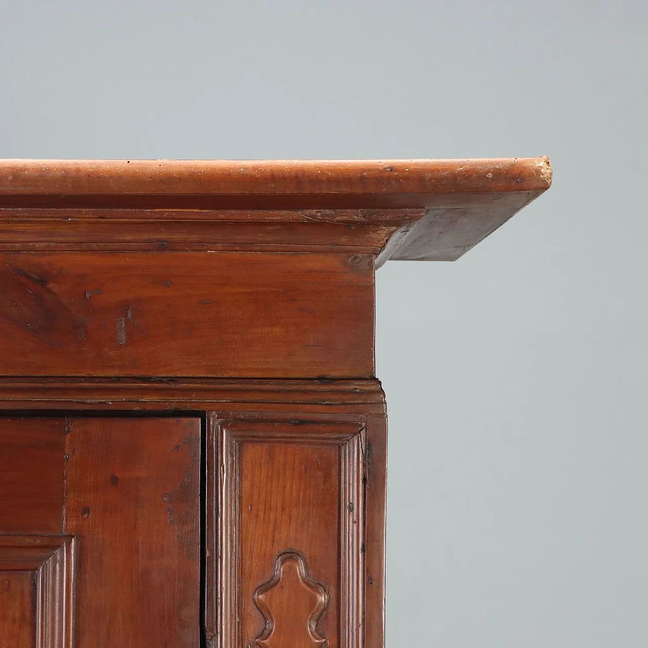 Baroque cherry wardrobe, 18th century 7