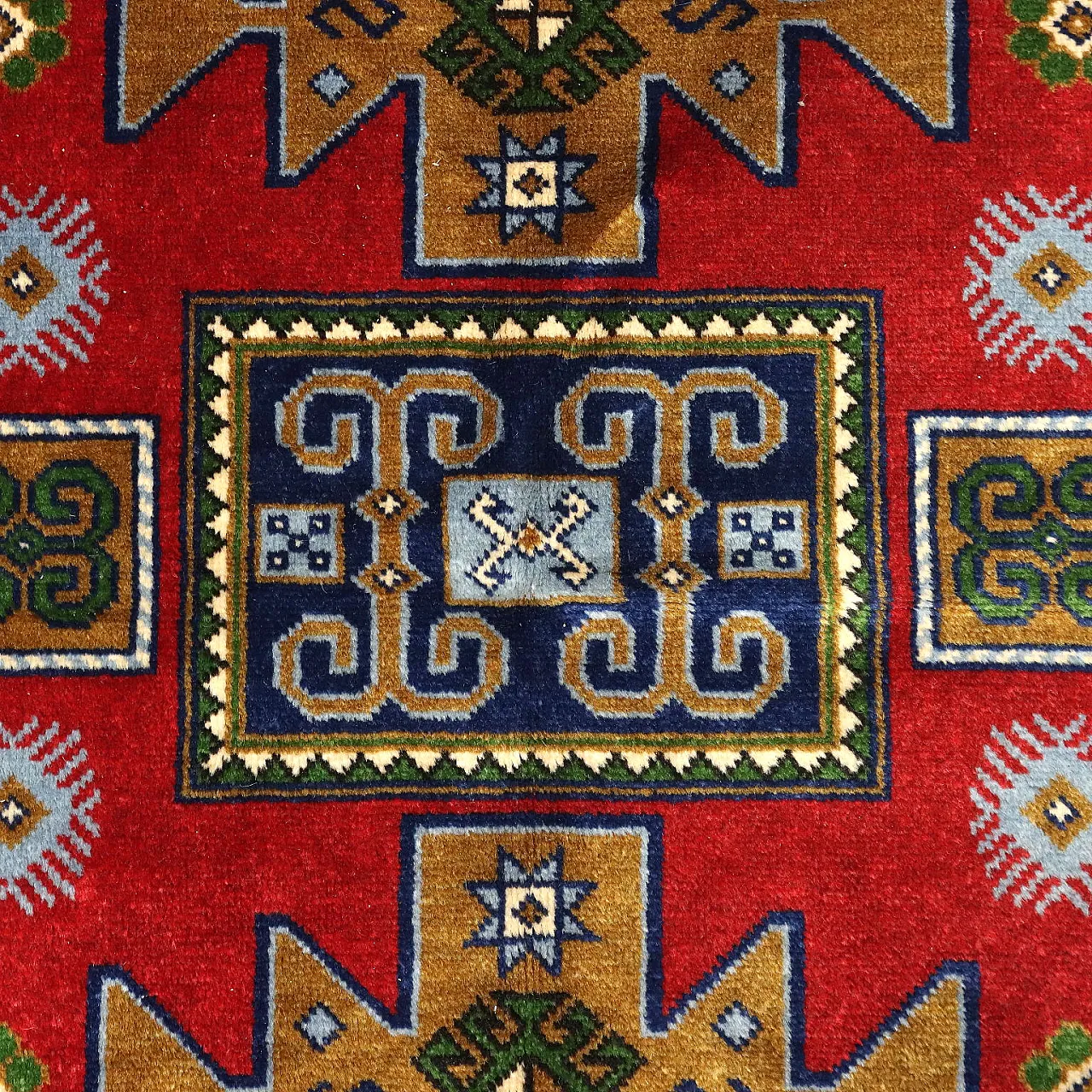 Shirwan rug in cotton and wool, 20th century 5