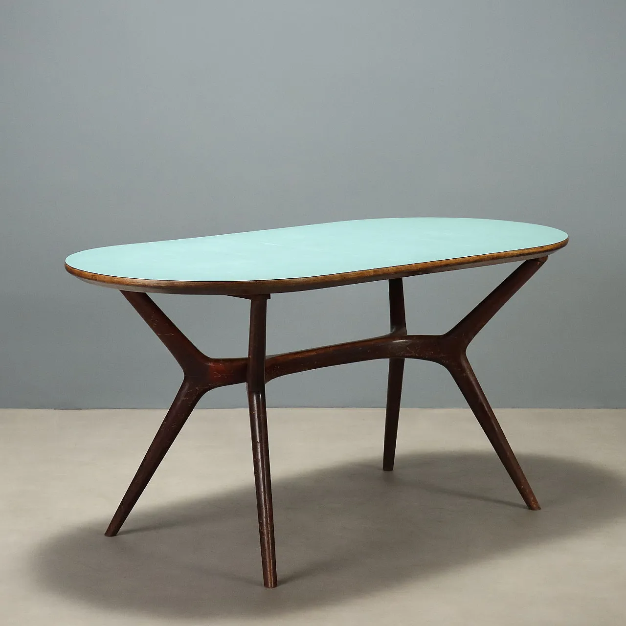 Tavolo con piano in formica, anni '60 1