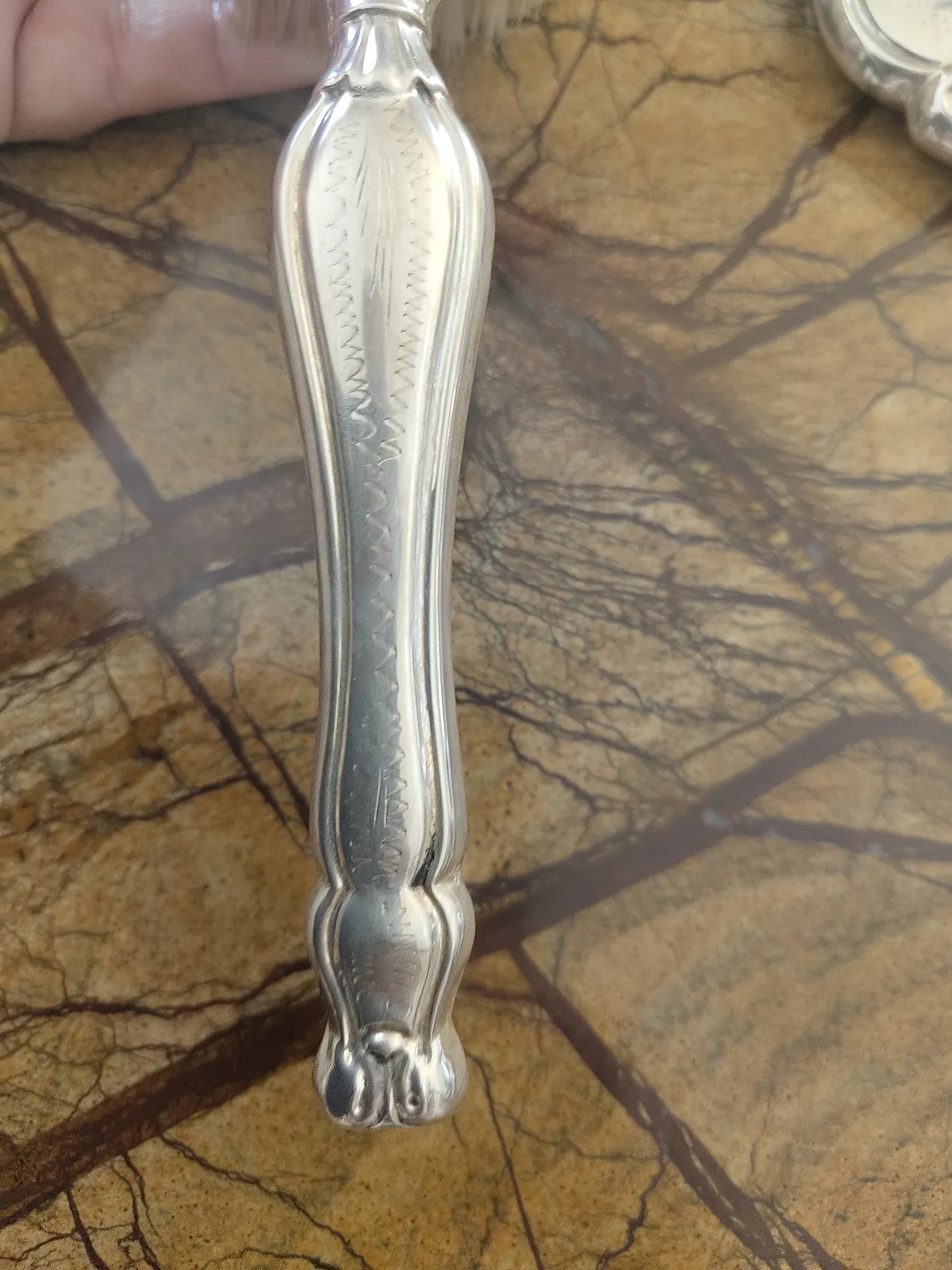 Silver toilet set, early 20th century 6