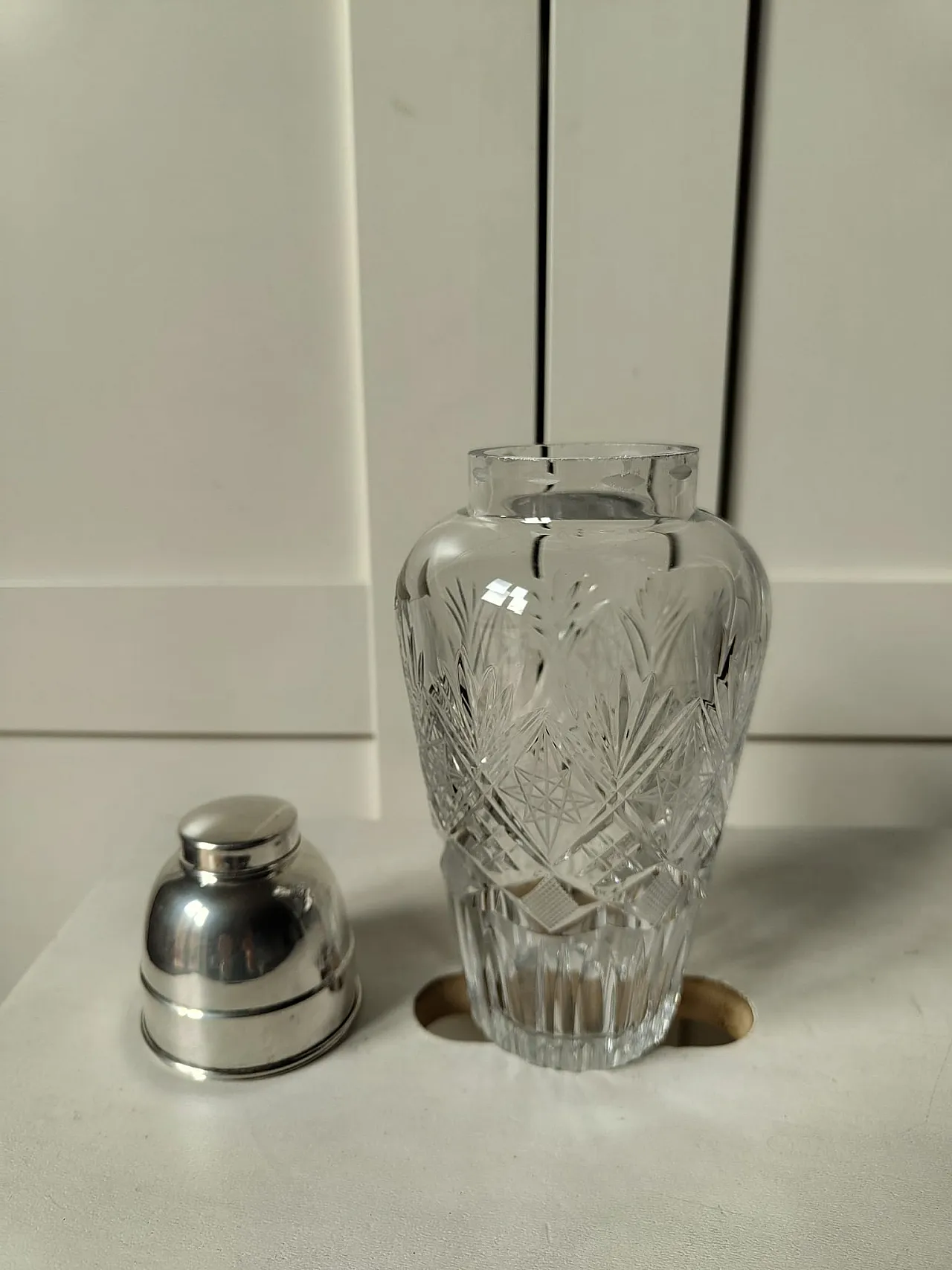 Accessori da bar in cristallo, anni '60 3