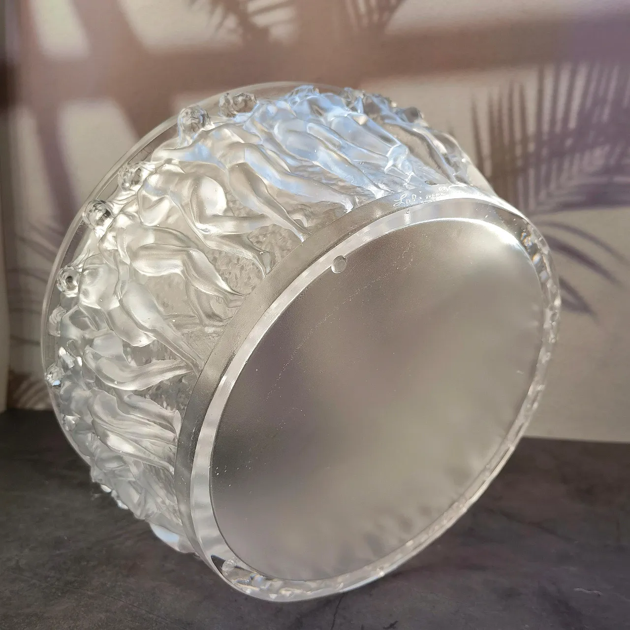 Lalique Bacchantes bowl Clear crystal 2