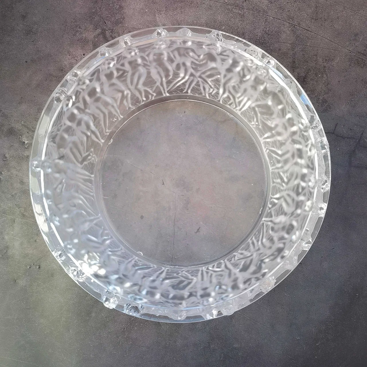 Lalique Bacchantes bowl Clear crystal 6