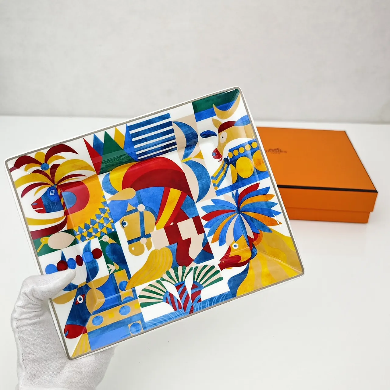 Hermes Parade en Fanfare change tray 7