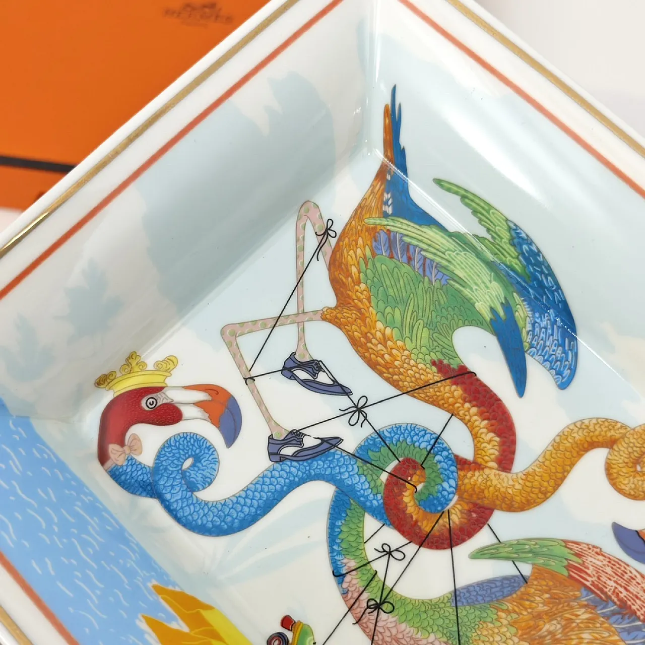 Hermes Tied Up in Knots change tray 5