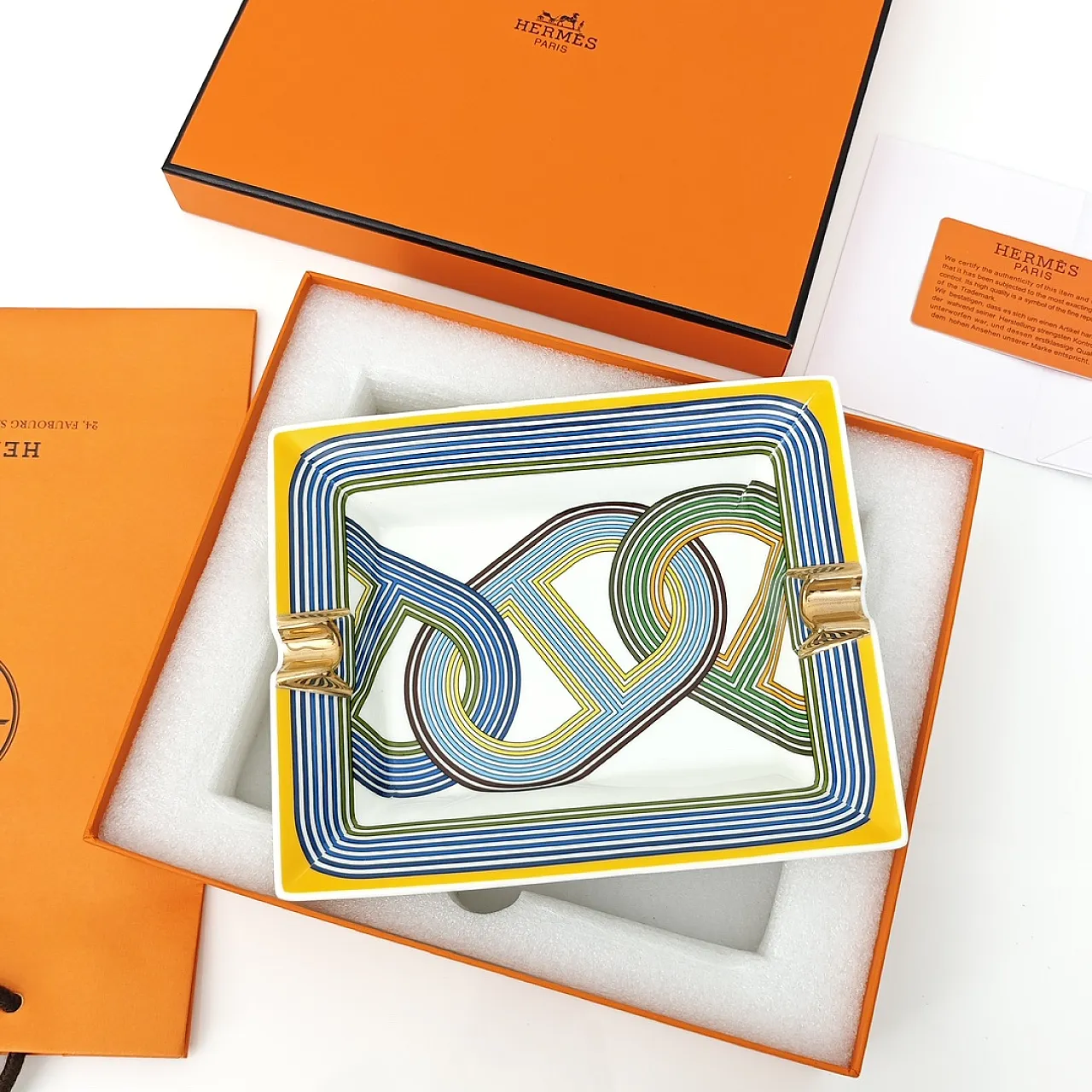 Hermes Circuit 24 Faubourg ashtray 6