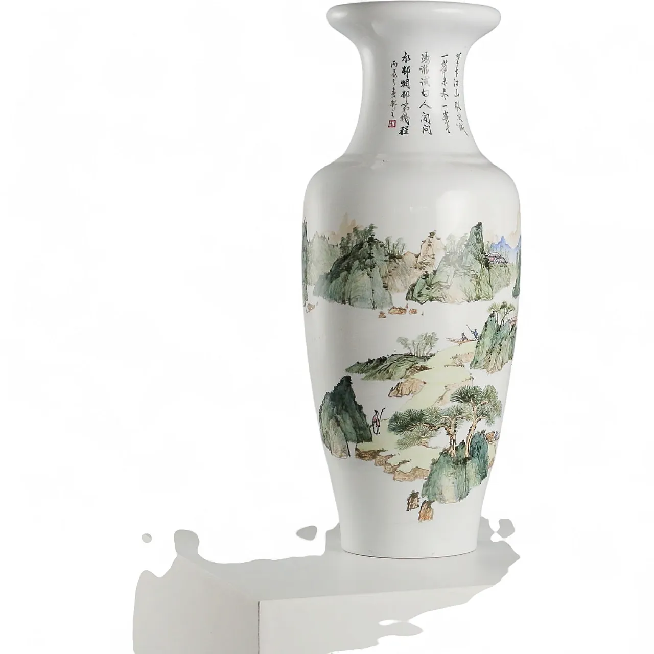 Chinese porcelain vase, 20th century 11