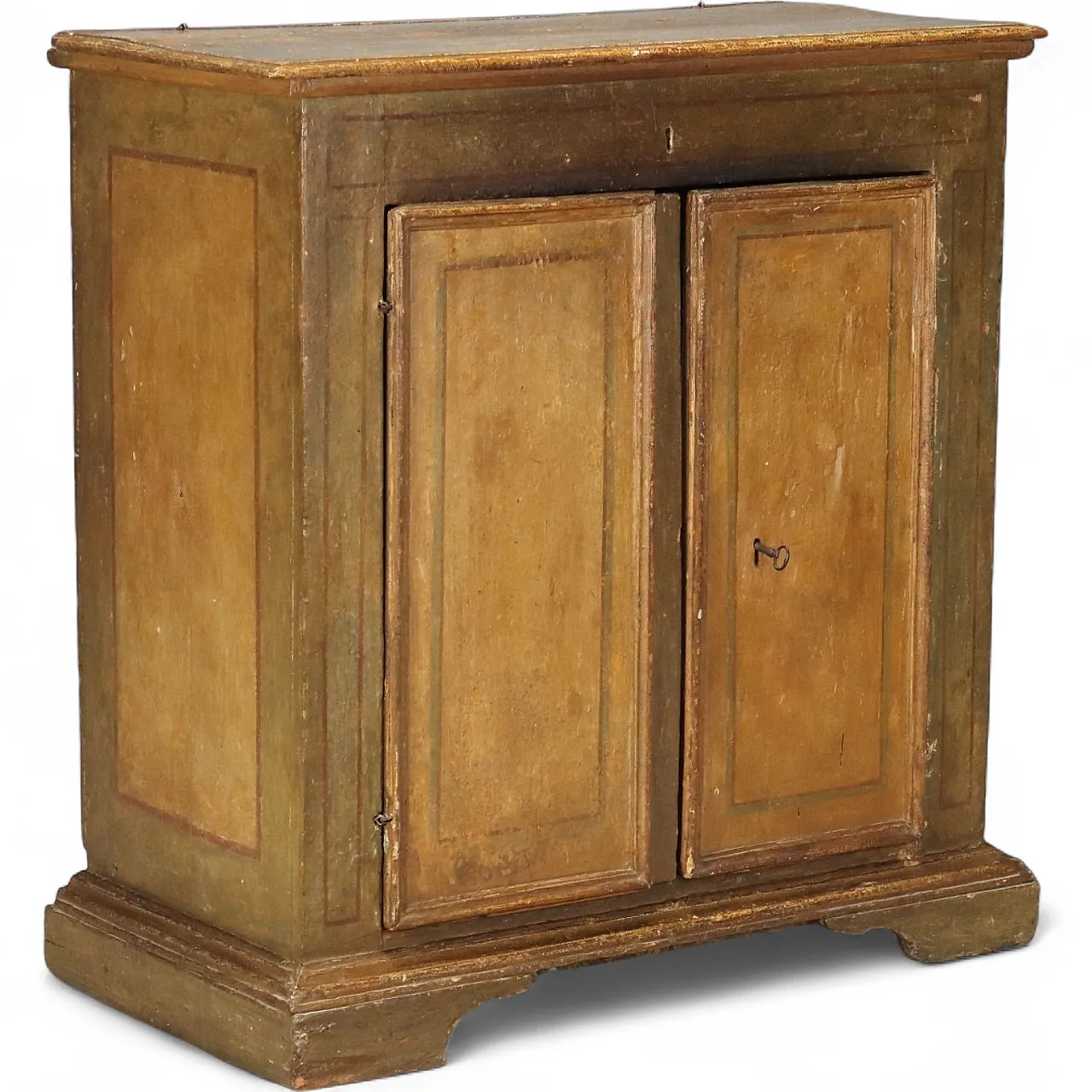 Baroque sideboard in lacquered poplar, 18th century 11