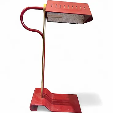 Brass and metal desk lamp by Goffredo Reggiani, 1980s