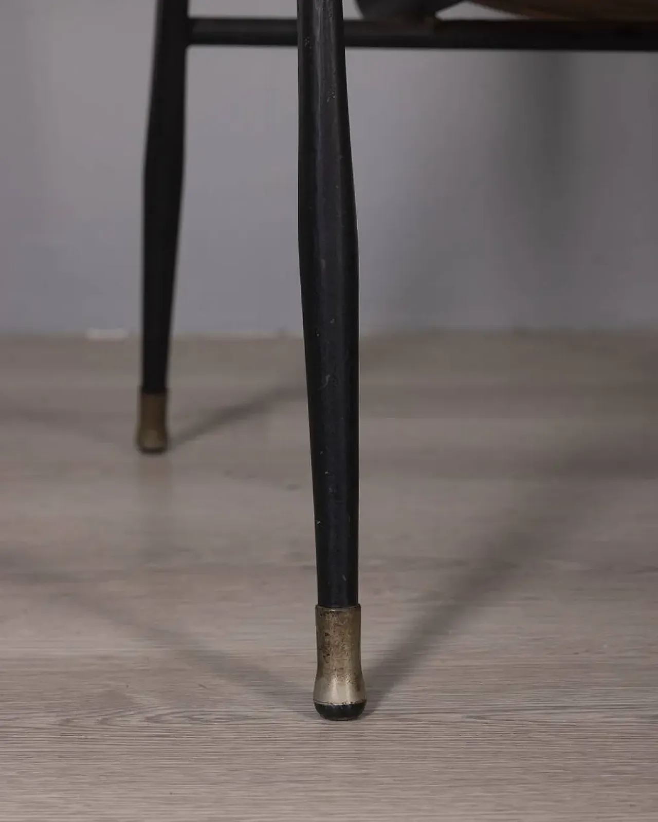 Sedia in pelle di Gastone Rinaldi per Rima, anni '50 6