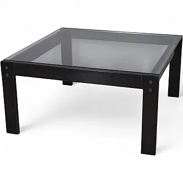 Glass coffee table by Gae Aulenti for Zanotta, 1970s