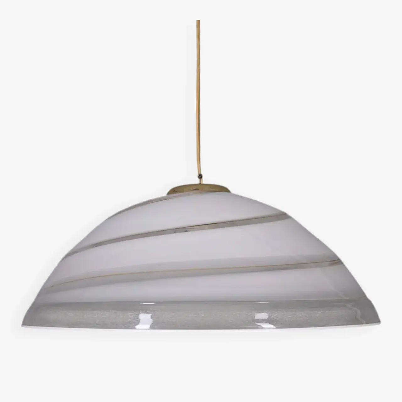Lampadario in vetro di Murano, anni '70 1