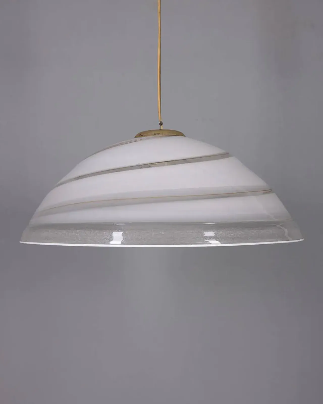 Lampadario in vetro di Murano, anni '70 2