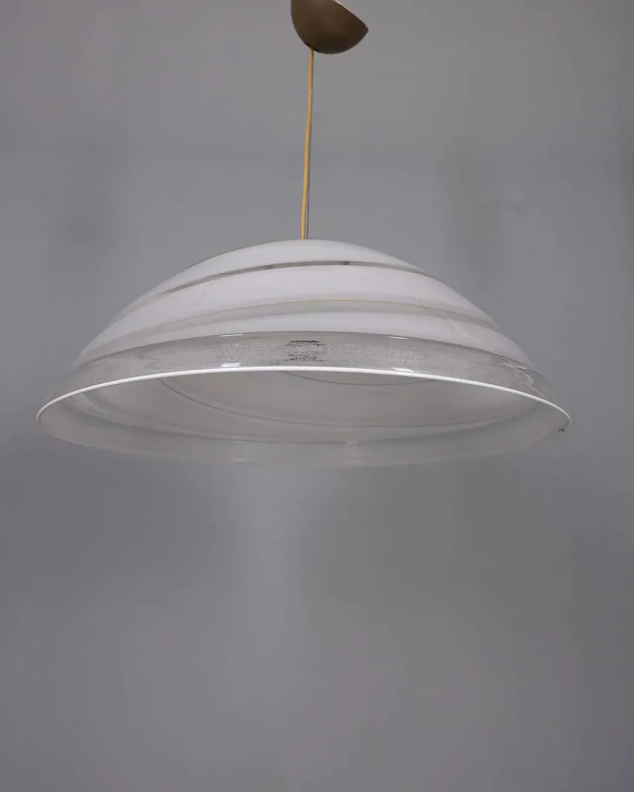 Lampadario in vetro di Murano, anni '70 3