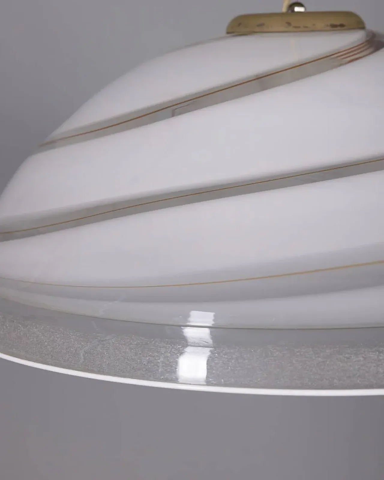 Lampadario in vetro di Murano, anni '70 5