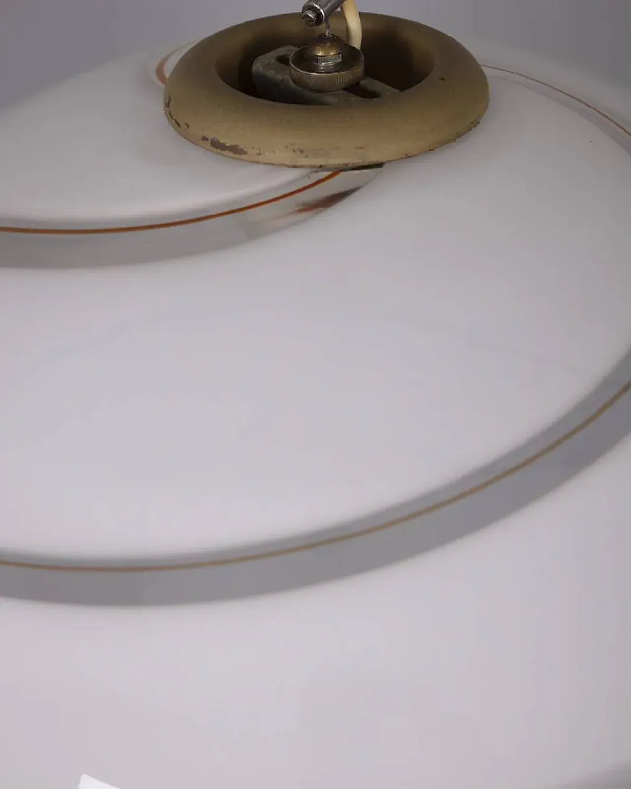 Lampadario in vetro di Murano, anni '70 7