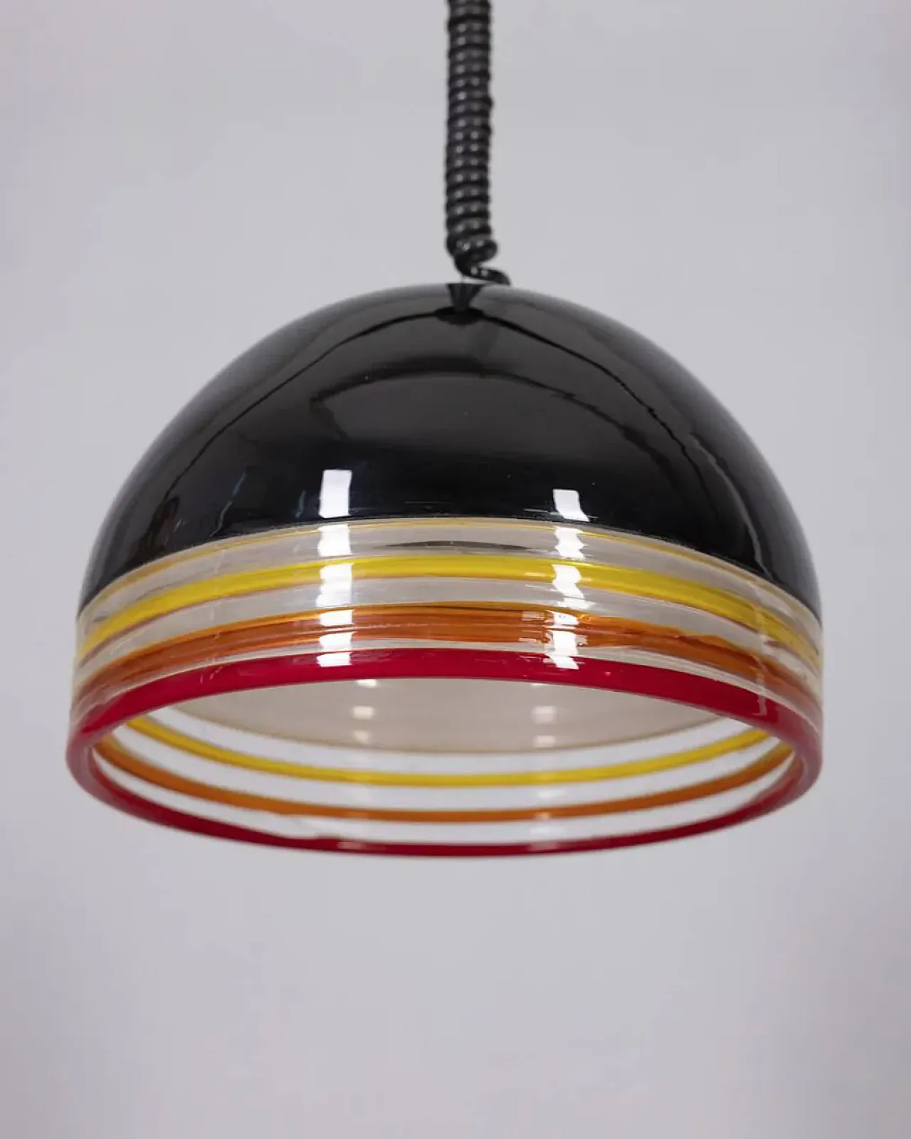 Murano glass pendant lamp  by R. Pamio and R. Toso for Leucos, 1970s 4