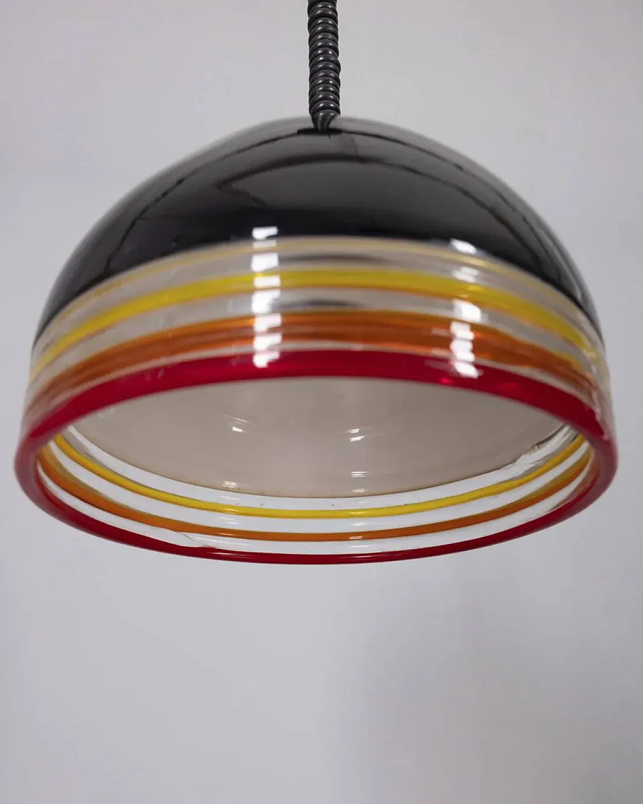 Murano glass pendant lamp  by R. Pamio and R. Toso for Leucos, 1970s 6