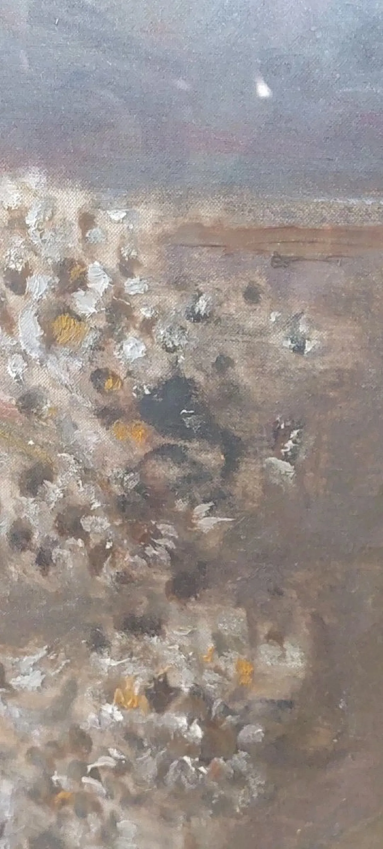 Giuseppe Manfredi, still life with flowers, oil on panel, 1970s 8
