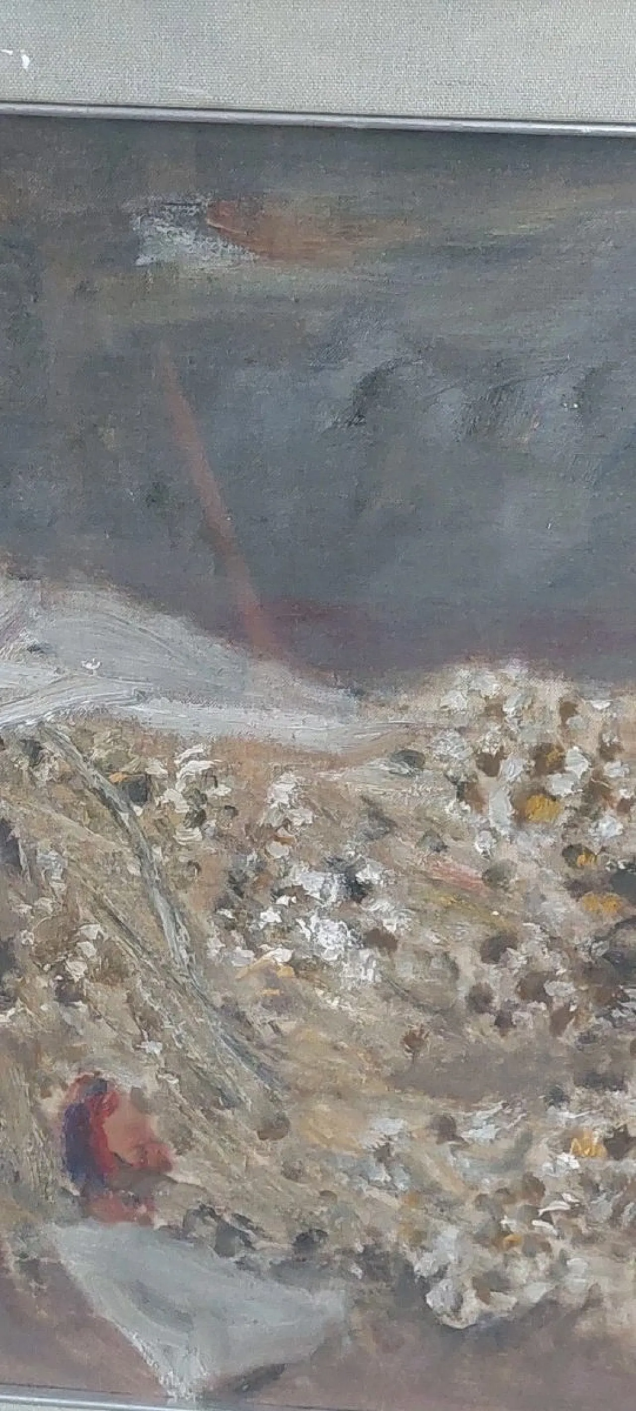 Giuseppe Manfredi, still life with flowers, oil on panel, 1970s 9