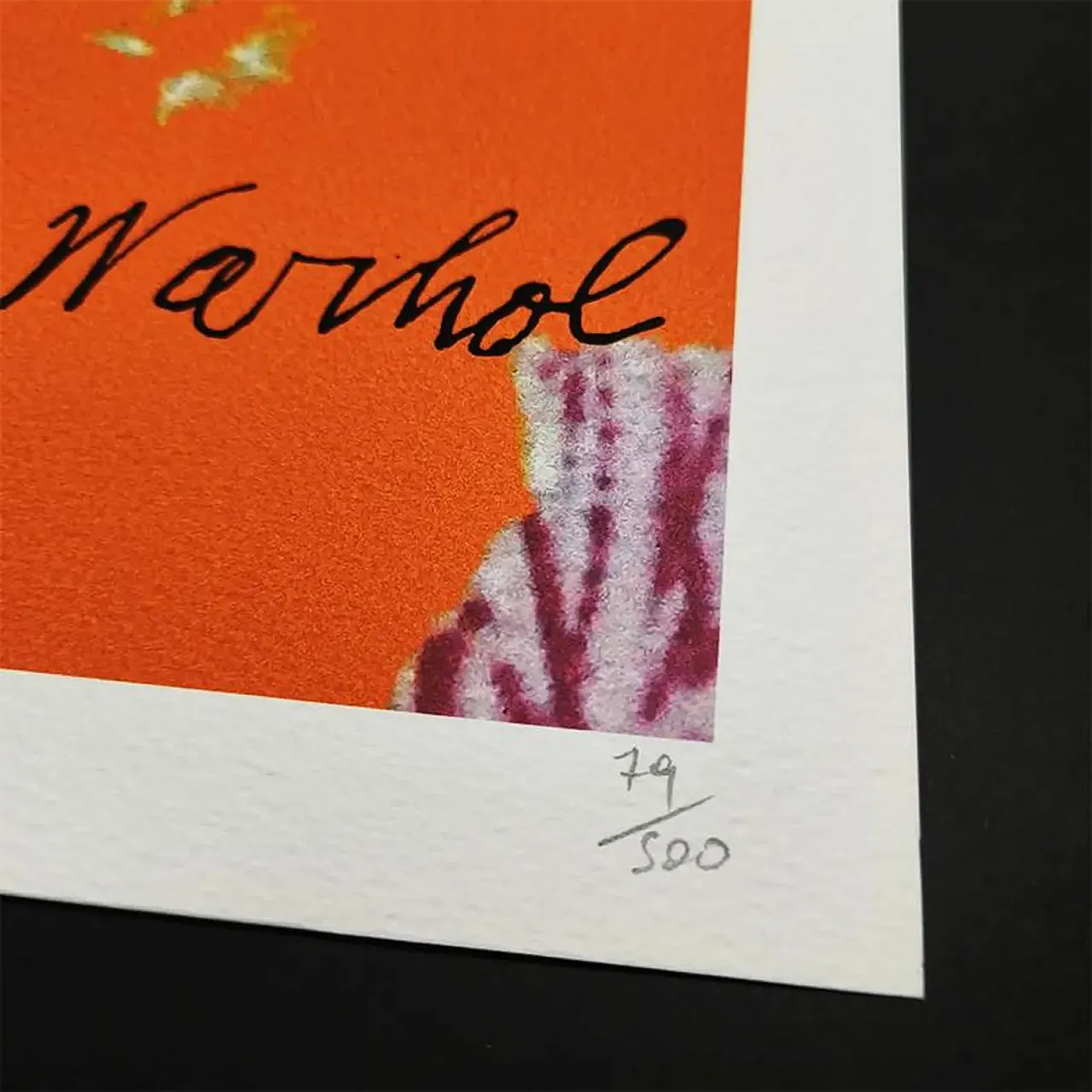 Andy Warhol, Flowers, limited edition lithograph by CMOA, 1980s 4