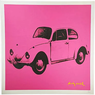 Andy Warhol, limited edition lithograph by CMOA, 1980s