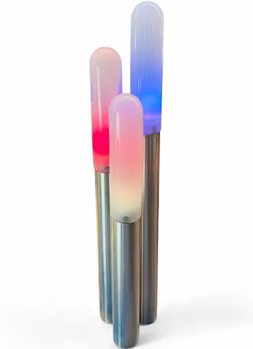 Murano glass floor lamp by Carlo Nason for Mazzega, 1970s