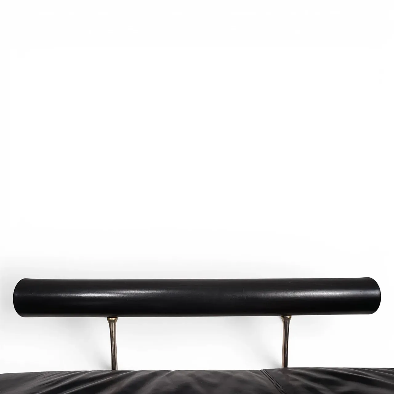 Leather chaise lounge by Antonio Citterio for B&B Italia Baisity, 1980 15