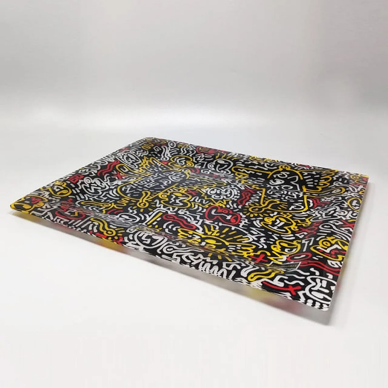 Pop Art Keith Haring serving tray by Café des Arts, 1990s 3